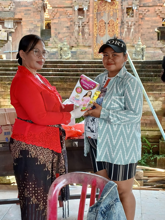 Kegiatan Pemberian Suplemen Kepada Ibu Hamil