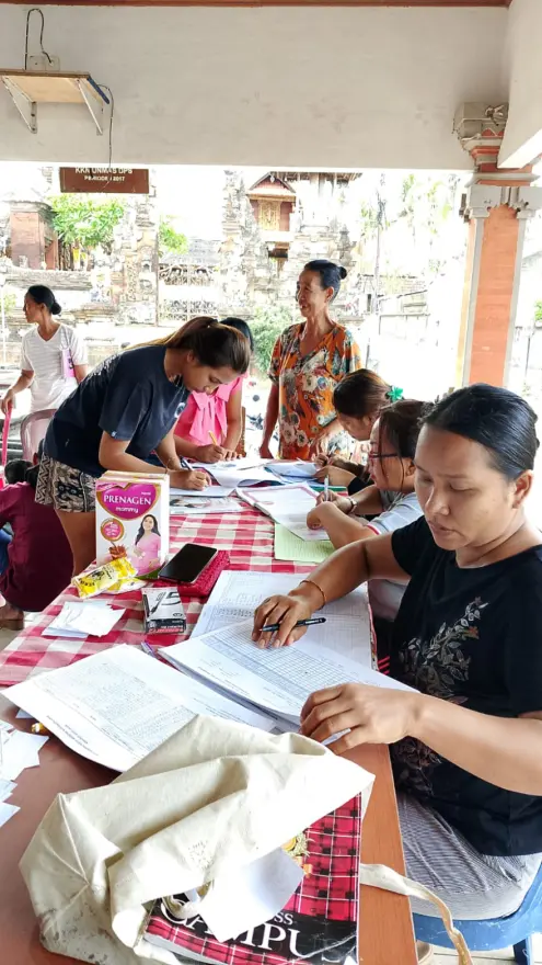 Kegiatan Posyandu dan Pemeriksaan Rutin di Banjar Dauh Jalan September 2026